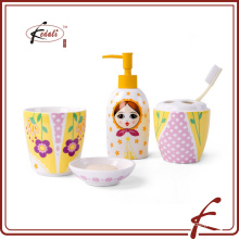 Russian style ceramic bathroom set for gift